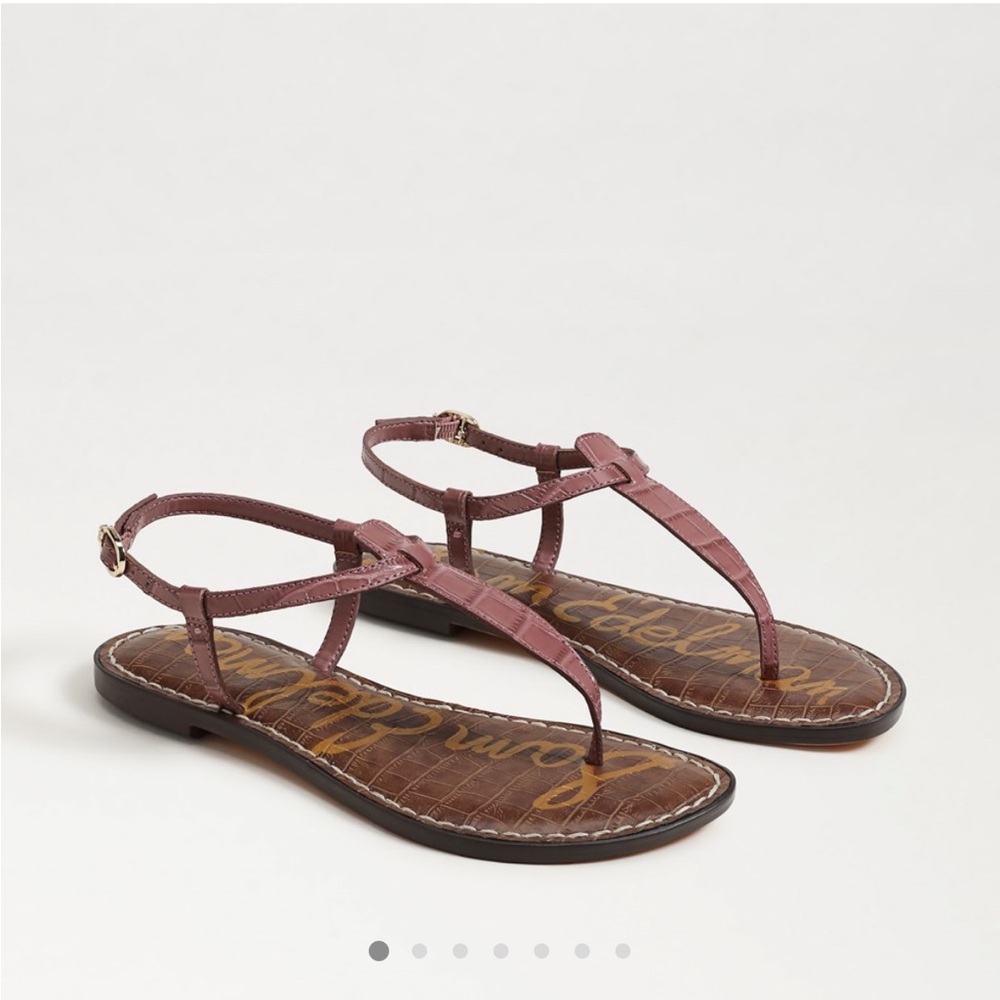 Sam Edelman Gigi dark leather Sandals